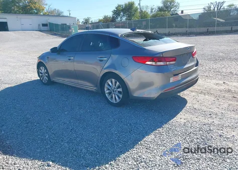 2017 Kia Optima Lx из США, поврежденный, VIN 5XXGT4L3XHG125181